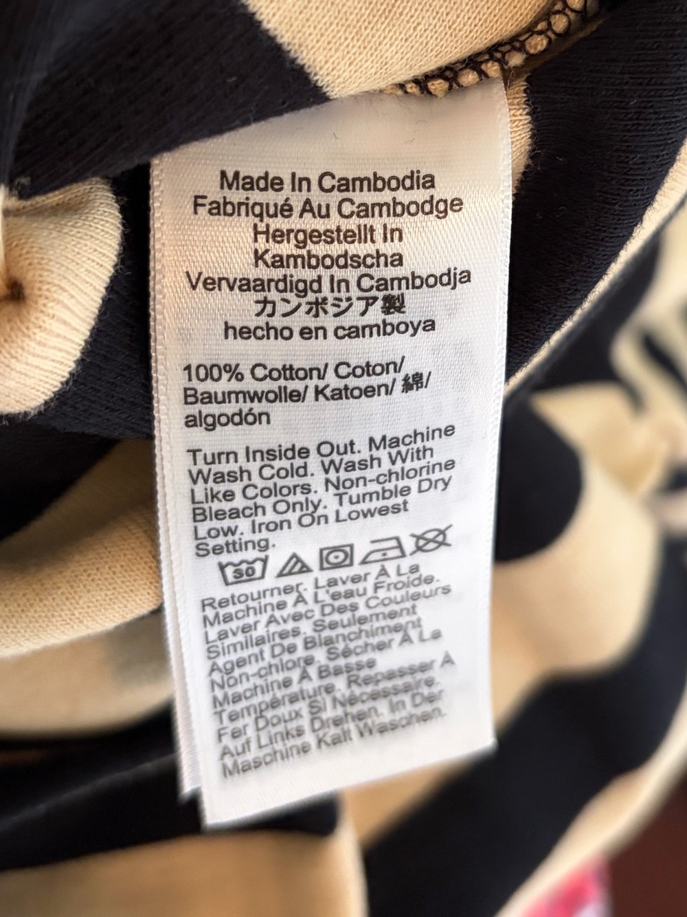J. Crew Striped Black and Cream Crewneck Sweater with Gold Buttons - Picture 7 of 7